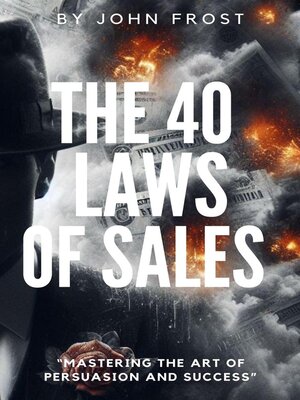 cover image of The 40 Laws of Sales